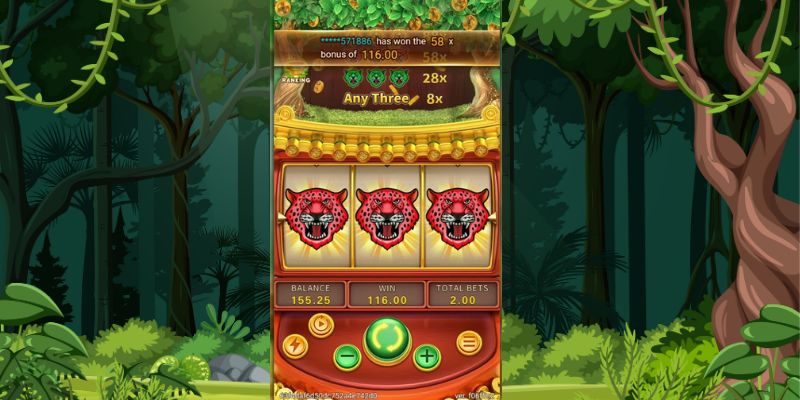 Giao diện game nổ hũ đặc sắc