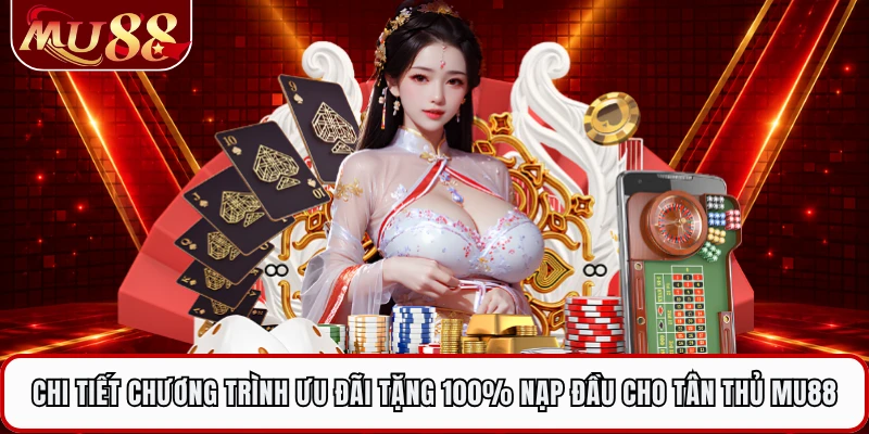 Chi tiết chương trình ưu đãi tặng 100% nạp đầu cho tân thủ MU88