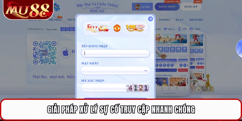 Giải pháp xử lý sự cố truy cập nhanh chóng